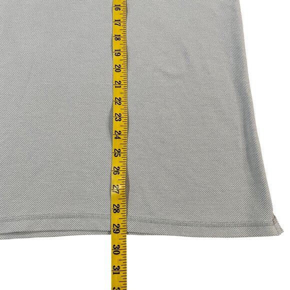 Tori Richard Men's Gray Polo Golf Shirt Medium Cotton & Polyester Blend Honolulu - Picture 4 of 5